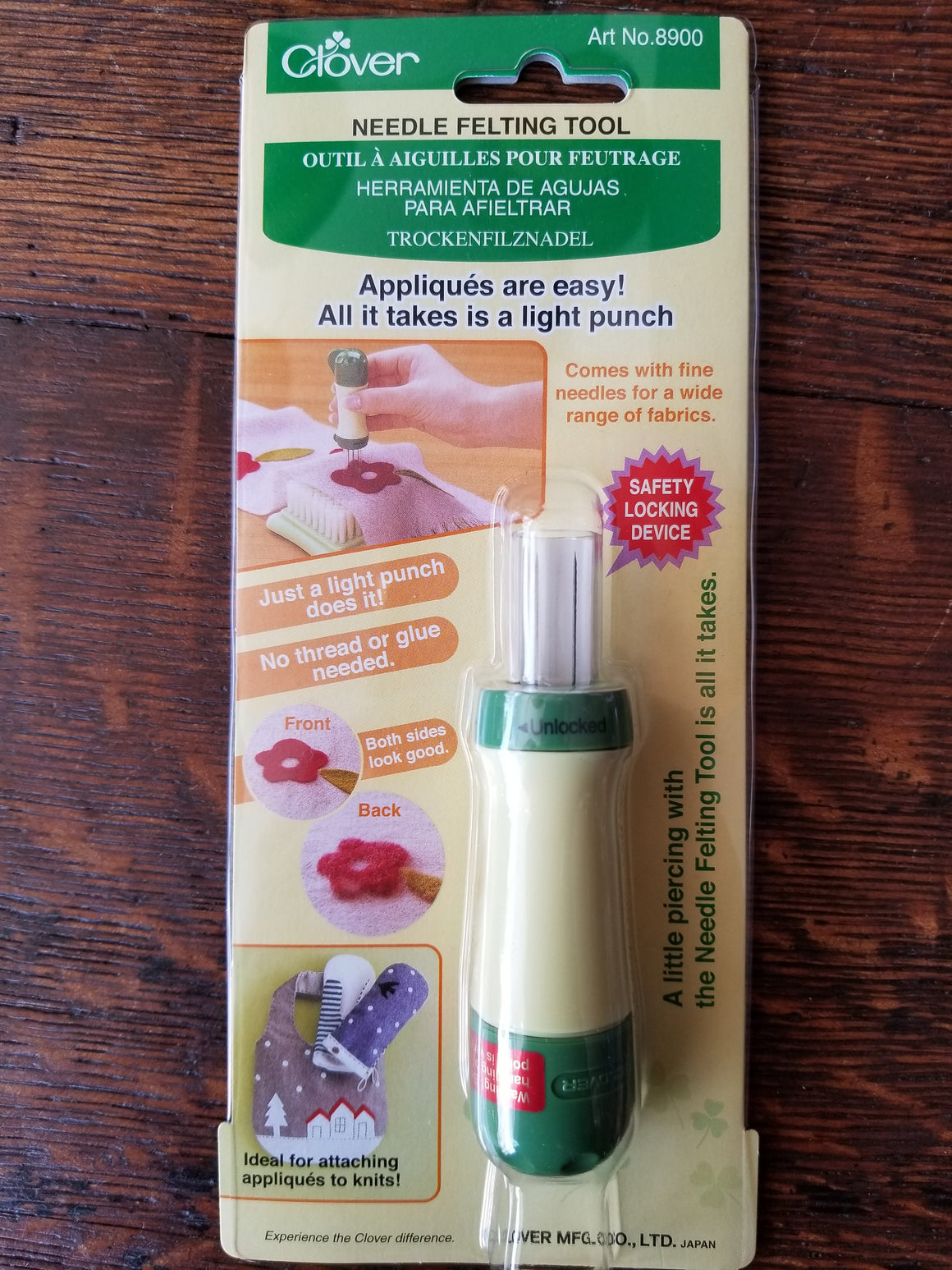 Clover Needle Felting Tool 8900