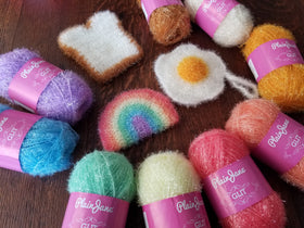 Glitter Scrub Yarn