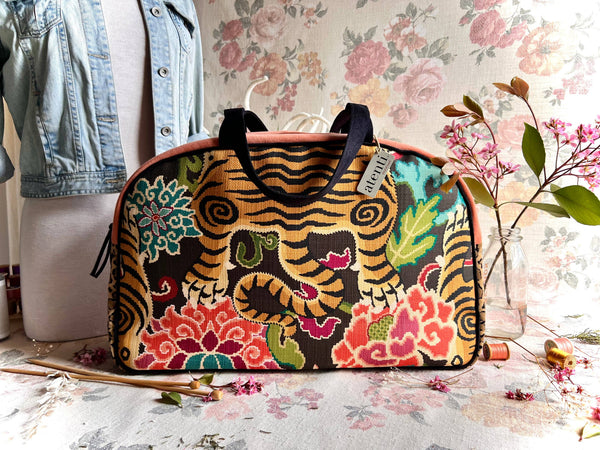 Le Tigre Overnighter-Atenti USA Handmade Weekender, Travel Bag