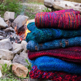Warm & Wooly Throw Kit