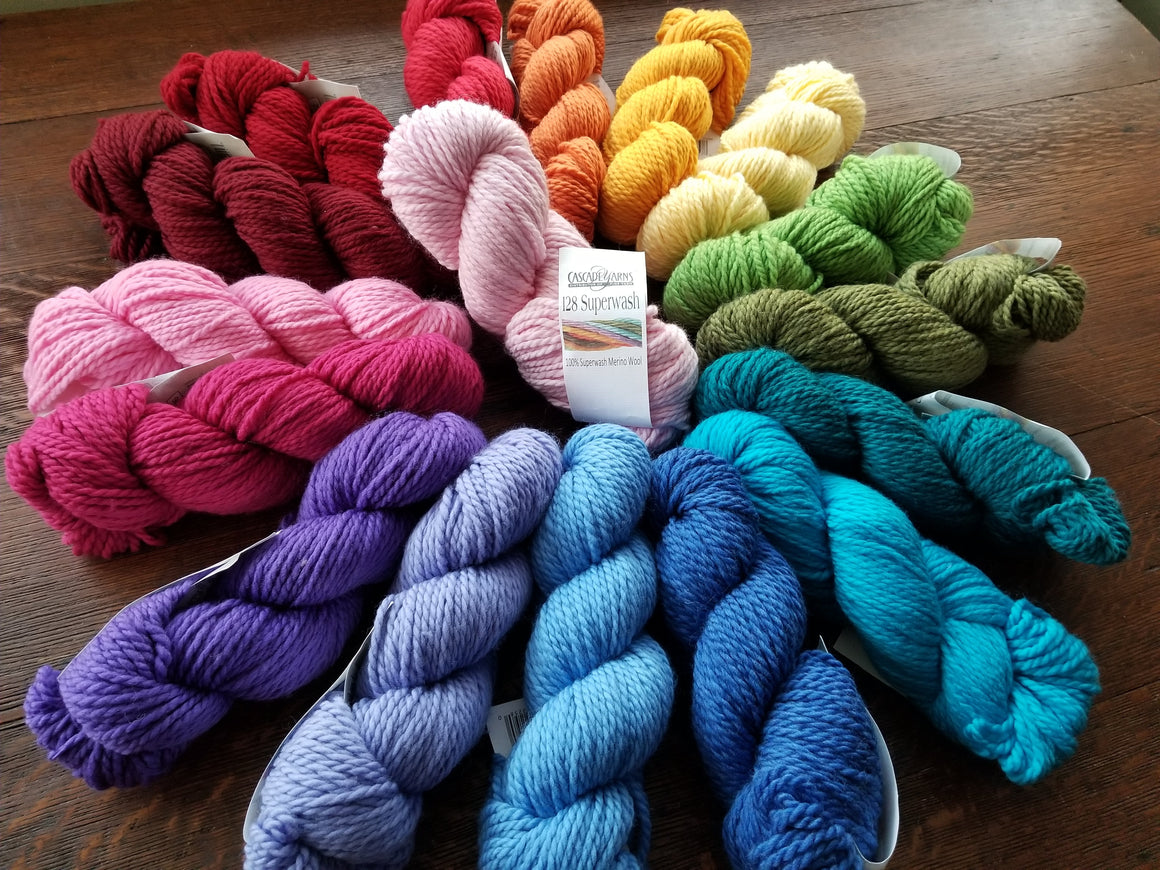Filges Thick 100% Pure Wool Yarn / 3.53 oz. - Basic Colors