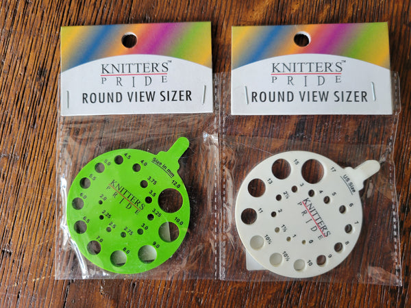 Round View Sizer Needle Gauge