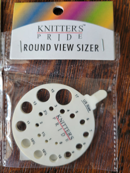 Round View Sizer Needle Gauge