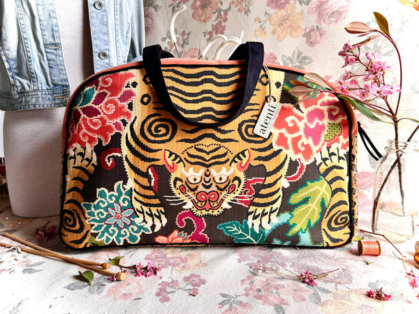 Le Tigre Overnighter-Atenti USA Handmade Weekender, Travel Bag