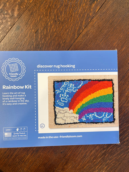 Rainbow Rug Hooking Hook Kit from Friendly Loom