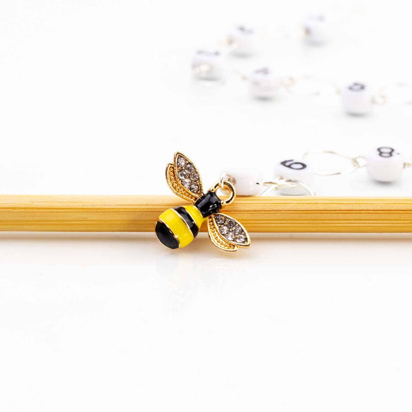 Sparkle Bee Chain Row Counter