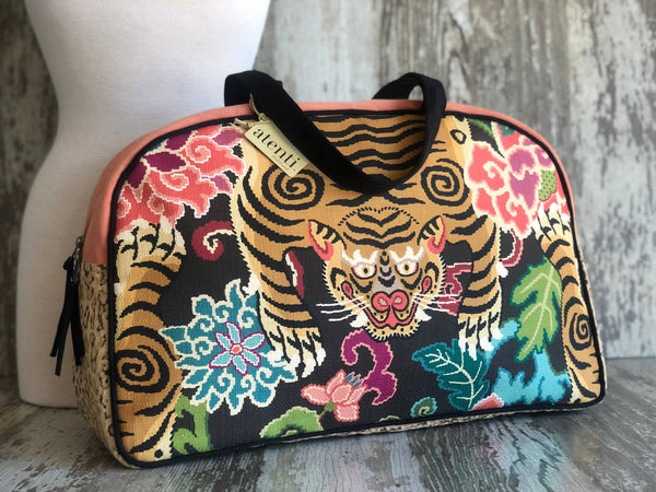 Le Tigre Overnighter-Atenti USA Handmade Weekender, Travel Bag