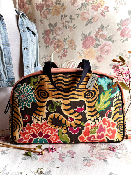 Le Tigre Overnighter-Atenti USA Handmade Weekender, Travel Bag