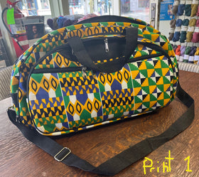 African Knitting Bag