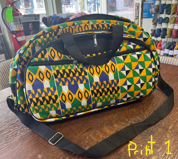 African Knitting Bag