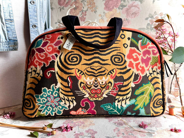 Le Tigre Overnighter-Atenti USA Handmade Weekender, Travel Bag