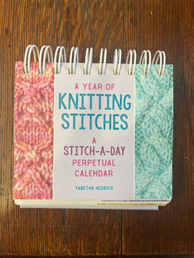 A Year of Knitting Stitches