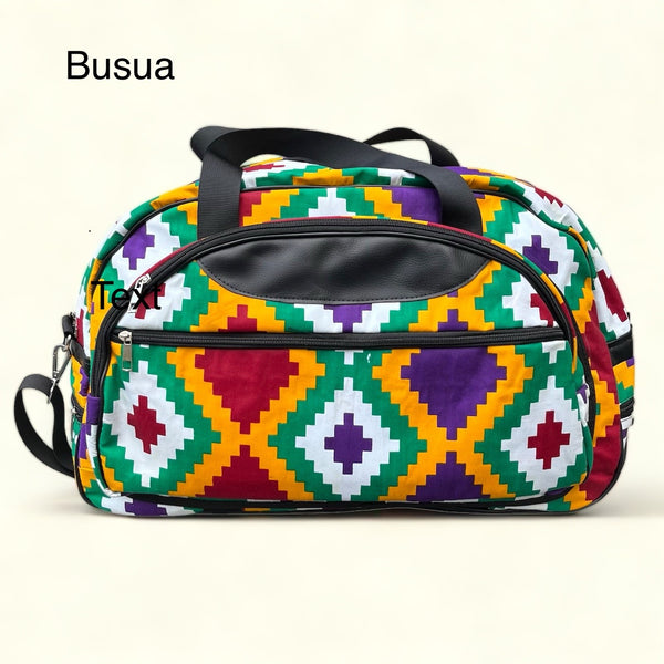 African Knitting Bag