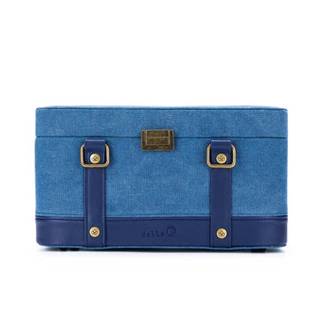 Indigo Maker's Train Case