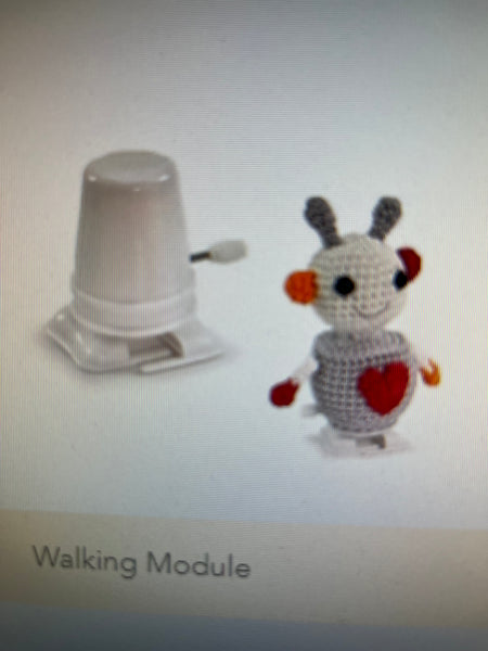 Amigurumi Wind Up Walking Mechanism