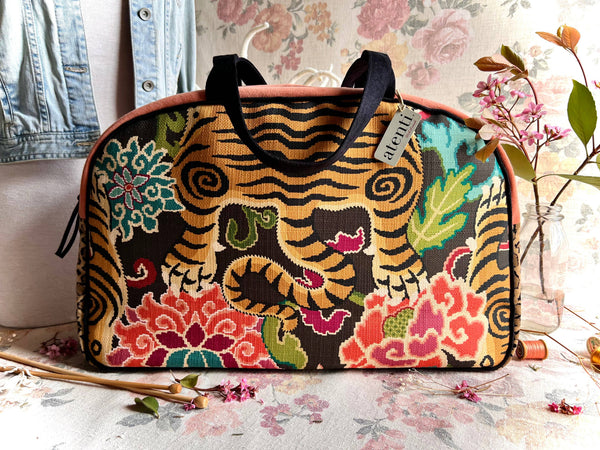 Le Tigre Overnighter-Atenti USA Handmade Weekender, Travel Bag