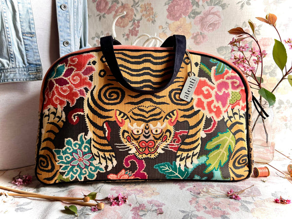 Le Tigre Overnighter-Atenti USA Handmade Weekender, Travel Bag