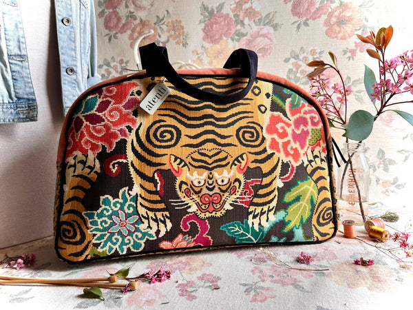 Le Tigre Overnighter-Atenti USA Handmade Weekender, Travel Bag