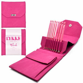 Blush Crochet Hook Set by LYKKE Crafts
