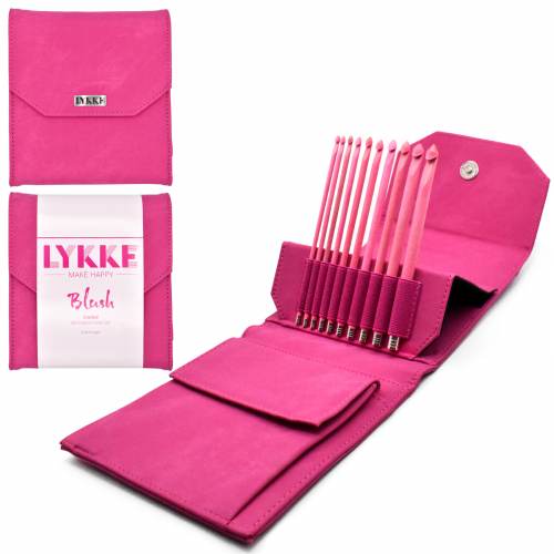 Blush Crochet Hook Set by LYKKE Crafts