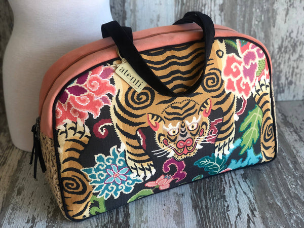 Le Tigre Overnighter-Atenti USA Handmade Weekender, Travel Bag