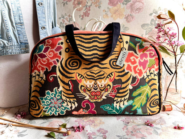 Le Tigre Overnighter-Atenti USA Handmade Weekender, Travel Bag