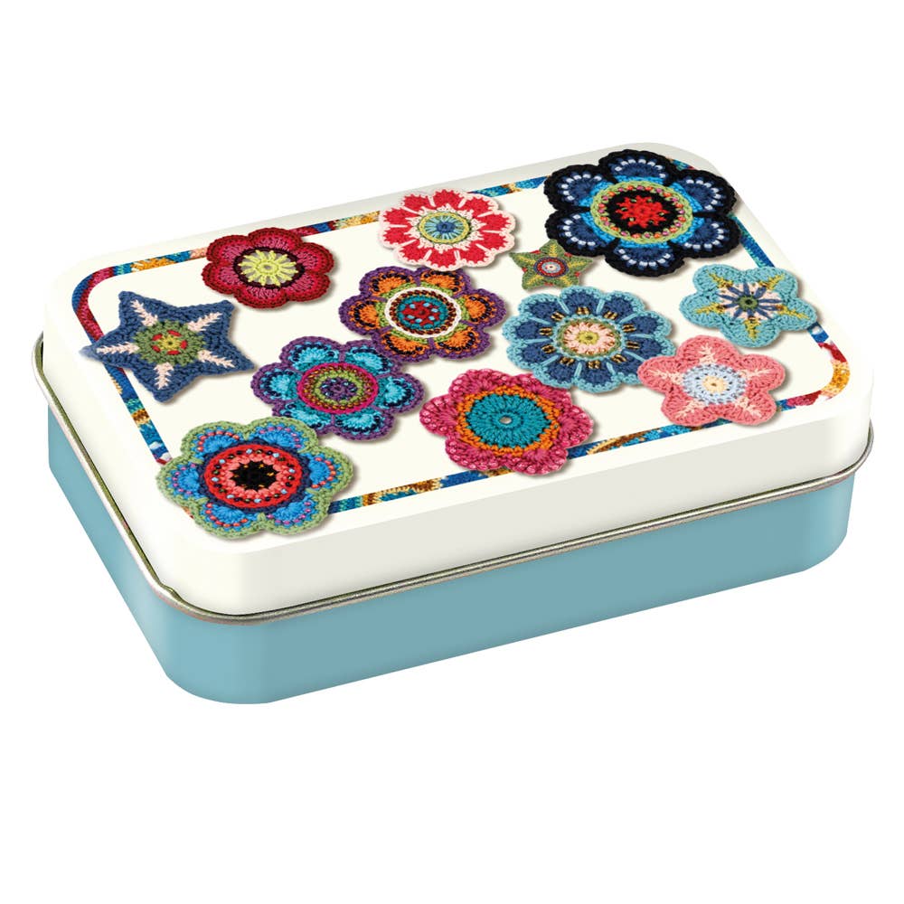 Crochet . Mini Hinged Tin