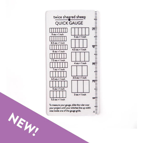 Quick Gauge Ruler - KNITTING NATION