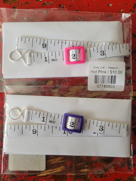 Work Until...  Measuring Tape