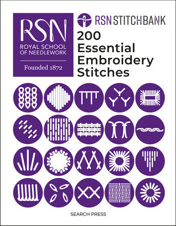 RSN Stitchbank:  200 Essential Embroidery Stitches