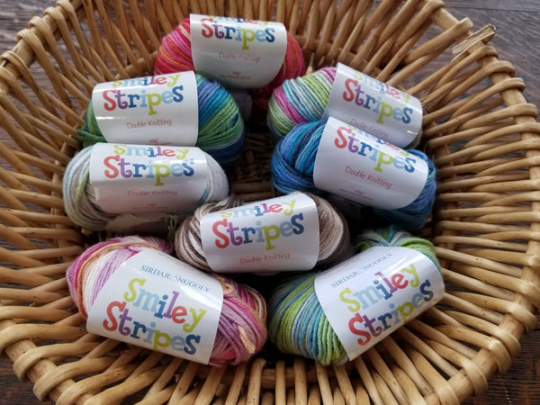 Sirdar Snuggly Smiley Stripes