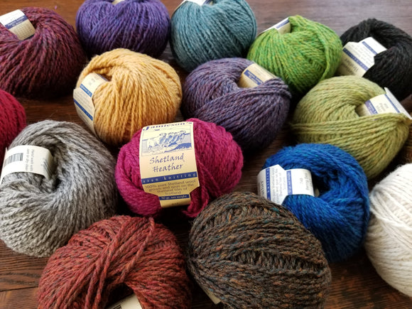 Shetland Heather Aran