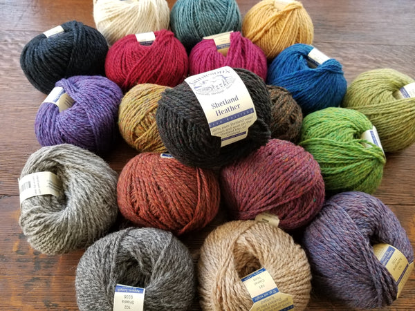 Shetland Heather Aran