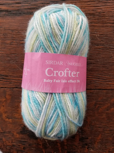 Snuggly Crofter Baby Fair Isle Effect DK