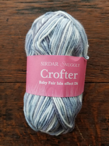 Snuggly Crofter Baby Fair Isle Effect DK