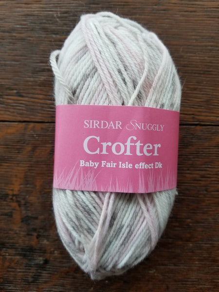 Snuggly Crofter Baby Fair Isle Effect DK