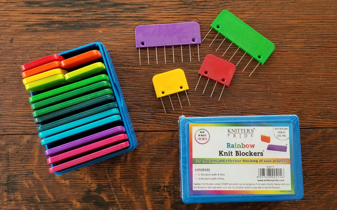 Rainbow Knit Blockers