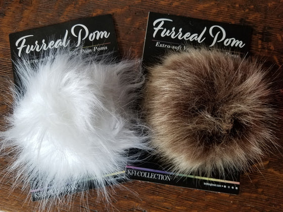 Luxury Faux Fur Pom Pom - 15cm Extra Large