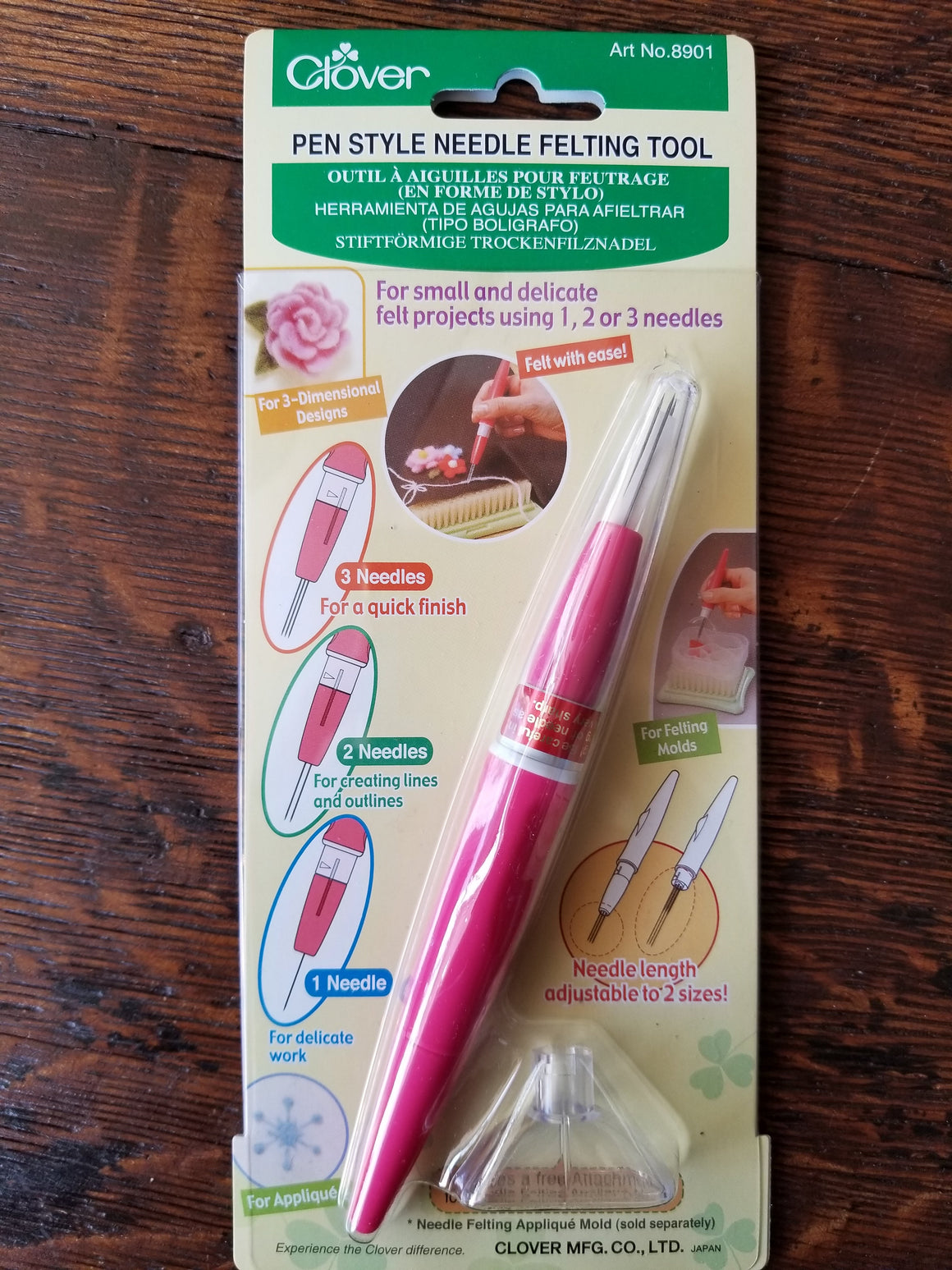 Clover Pen Style Needle Felting Tool