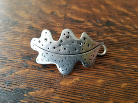 Oak Leaf Shawl Pin