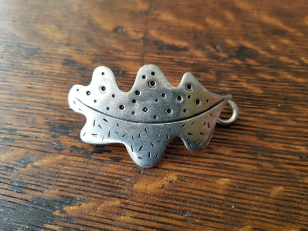 Oak Leaf Shawl Pin