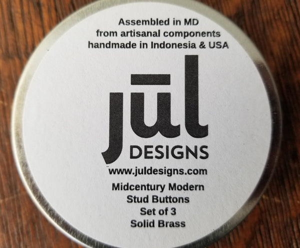 Midcentury Modern Stud Buttons