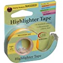 Highlighter Tape, 1/2"W x 720" long