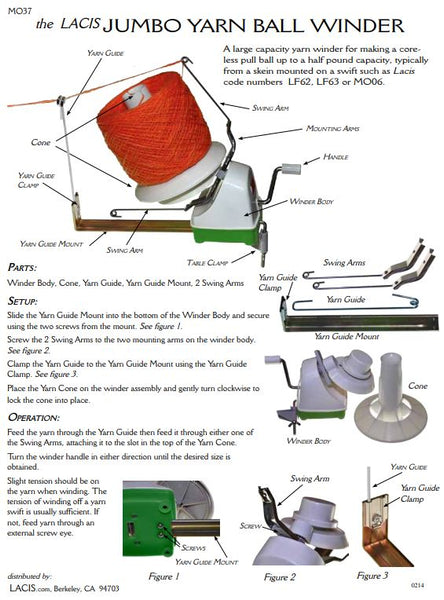 Jumbo Yarn Ball Winder