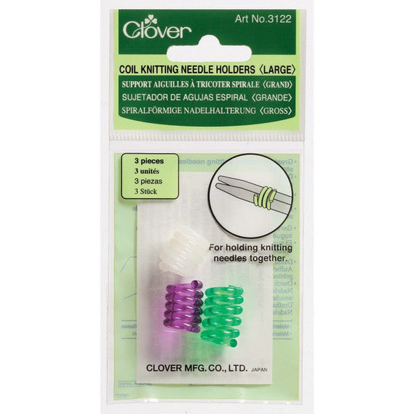 Clover Coil Knitting Needle Holders